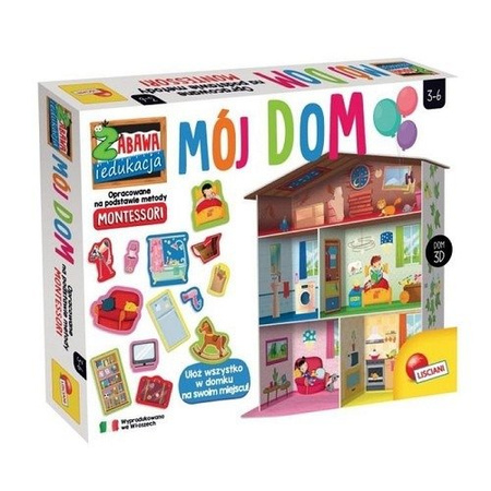 Montessori Zabawa edukacyjna Mój dom