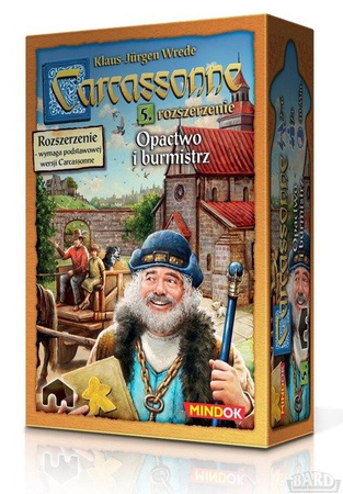 Bard Carcassonne 2 ed. - rozsz. 5 Opactwo i Burmistrz