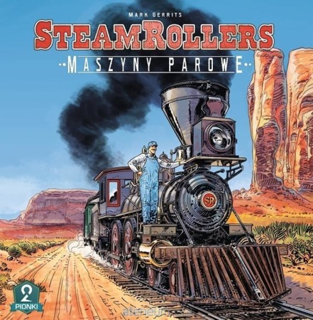 2 Pionki Strategiczna Steam Rollers Maszyny Parowe