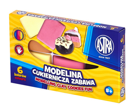 Astra Modelina cukiernicza zabawa 6 kolorów