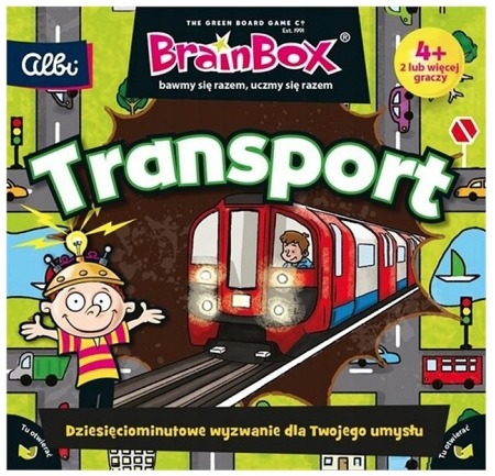 BrainBox Ćwiczy Pamięć i Spostrzegawczość Transport