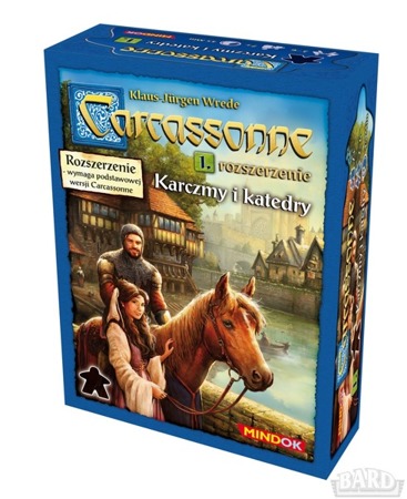 Carcassonne 2 edycja - rozsz. 1 Karczmy i Katedry