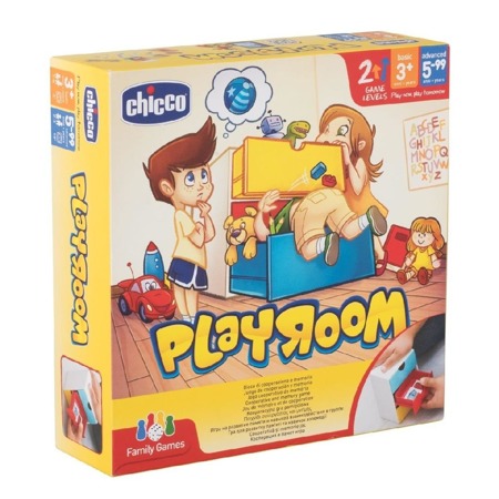 Chicco Gra Edukacyjna dla Dzieci Pokój Zabaw Porządkowanie Zabawek