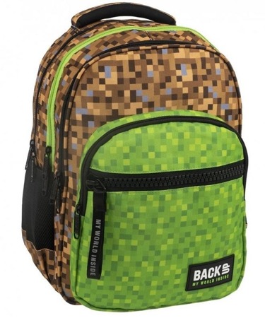DERFORM BACKUP Plecak M39 Piksele dla fanów gry Minecraft