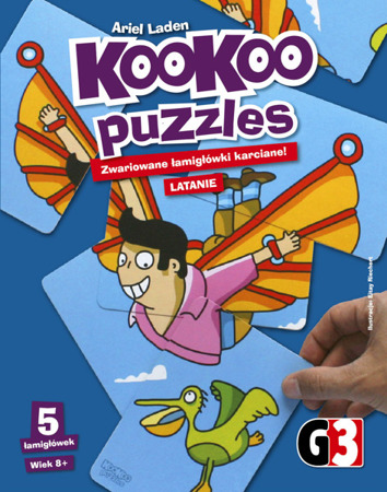 KooKoo Puzzle gra karciana 2w1 Latanie