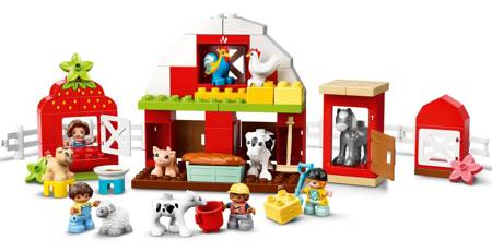 LEGO 10952 DUPLO Stodoła Traktor Zwierzęta Gospodarskie