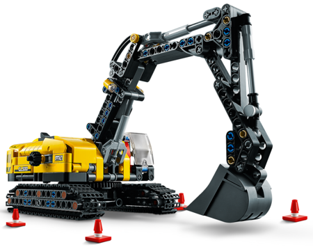 LEGO 42121 TECHNIC Wytrzymała Koparka 2w1