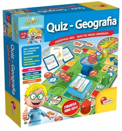 Liściani I'm A Genius Quiz Geografia