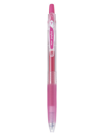 PILOT Długopis Żelowy Pop Lol 0,7 mm Różany Różowy