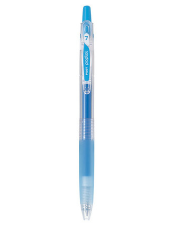 PILOT Długopis Żelowy Pop Lol 0,7mm Jasnoniebieski