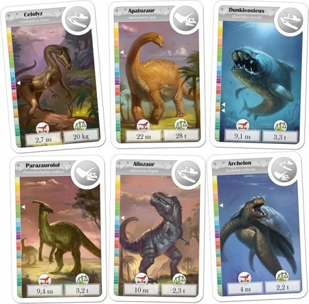 Rebel - Cardline: Dinozaury - Gra Karciana