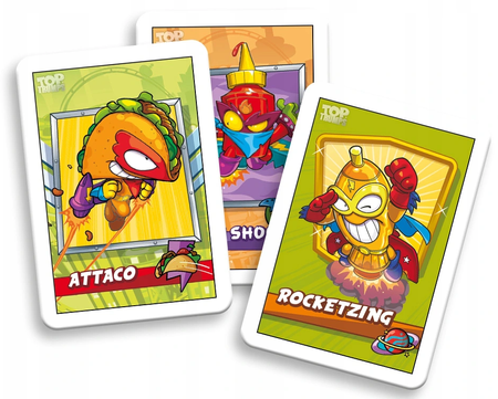 Super Zings Match Gra Logiczna Top Trumps + Piotruś