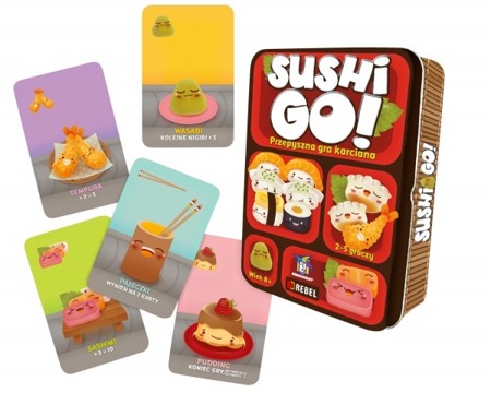 Sushi Go! - Przepyszna Gra Karciana