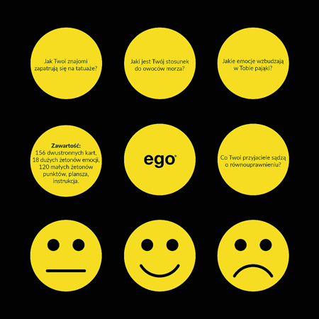 TREFL Ego Emocje Gra Towarzyska Imprezowa Quiz