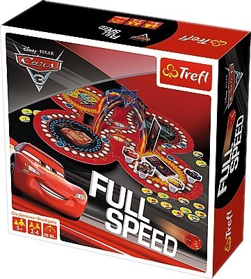 Trefl Full Speed Cars 3 - Gra Planszowa