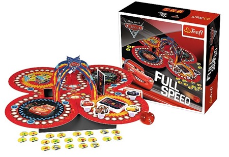 Trefl Full Speed Cars 3 - Gra Planszowa