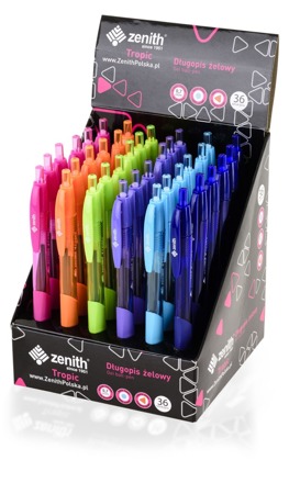 Zenith - Długopis Automatyczny Tropic Pomarańczowy