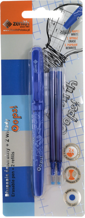Zenith Oops Długopis Scieralny + 2 wkłady